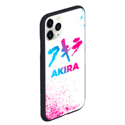 Чехол для iPhone 11 Pro Max матовый Akira neon gradient style - фото 2