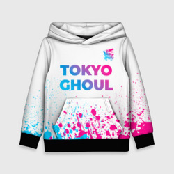 Детская толстовка 3D Tokyo Ghoul neon gradient style: символ сверху