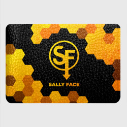 Картхолдер с принтом Sally Face - gold gradient - фото 2