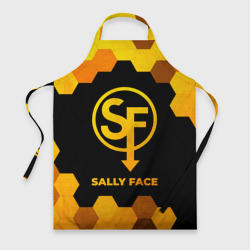 Фартук 3D Sally Face - gold gradient