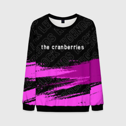 Мужской свитшот 3D The Cranberries rock Legends: символ сверху