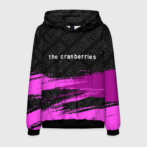 Мужская толстовка 3D The Cranberries rock Legends: символ сверху, цвет черный