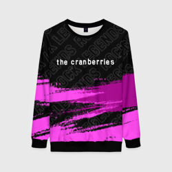 Женский свитшот 3D The Cranberries rock Legends: символ сверху