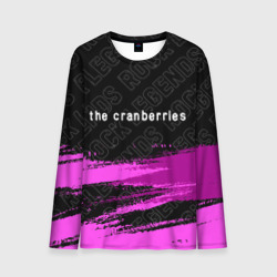 Мужской лонгслив 3D The Cranberries rock Legends: символ сверху