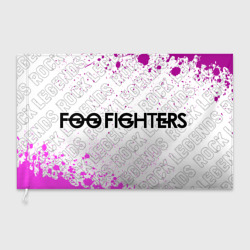 Флаг 3D Foo Fighters rock Legends: надпись и символ