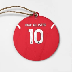 Деревянная игрушка круг Макаллистер Ливерпуль форма 23-24 домашняя