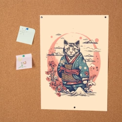 Постер Кот-самурай - фото 2