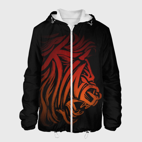 Мужская куртка 3D Abstract lion, цвет 3D печать