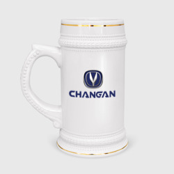 Кружка пивная Changan лого