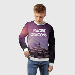 Детский свитшот 3D Imagine Dragons обложка альбома Night Visions - фото 2