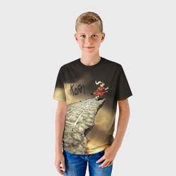 Детская футболка 3D Korn обложка альбома Follow the Leader - фото 2