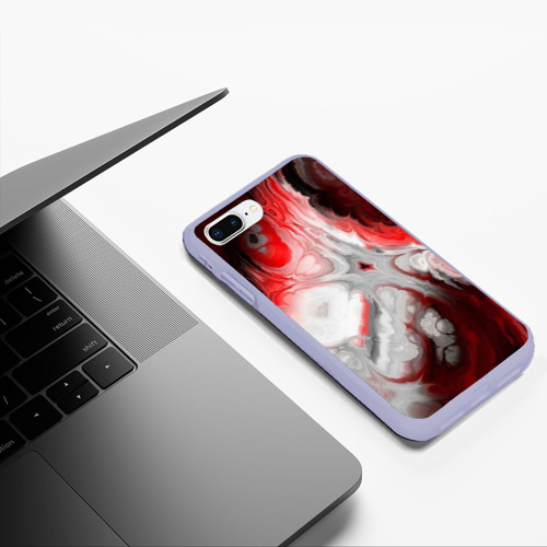 Чехол для iPhone 7Plus/8 Plus матовый с принтом 50 оттенков абстракции, фото #5