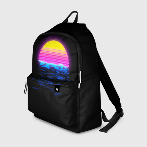 Рюкзак 3D Неоновый закат - гранж