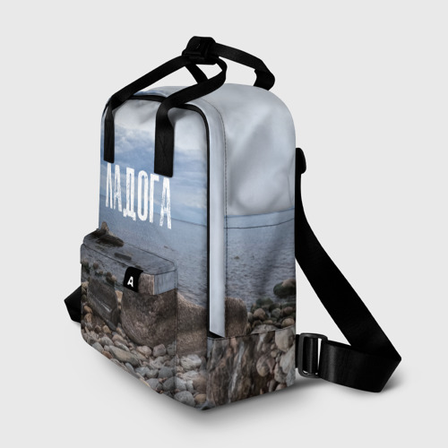 Женский рюкзак 3D Ладожское озеро - фото 2