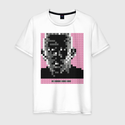 Мужская футболка из хлопка с принтом Лего Тайлер, вид спереди №1