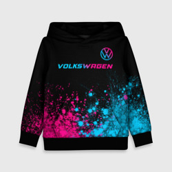 Volkswagen - neon gradient: символ сверху – Толстовка с принтом купить со скидкой в -20%