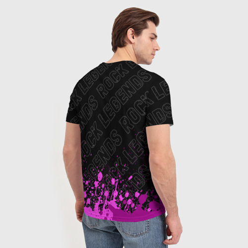 Мужская футболка 3D Sum41 rock Legends: символ сверху, цвет 3D печать - фото 4