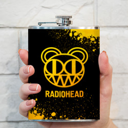 Фляга Radiohead - gold gradient - фото 2