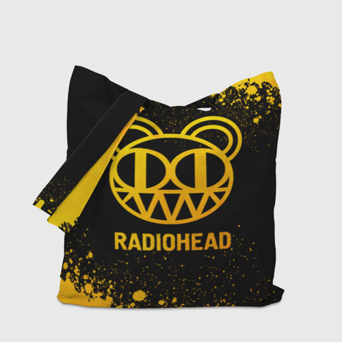 Шоппер 3D Radiohead - gold gradient - фото 4