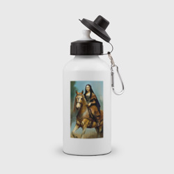 Бутылка спортивная Мона Лиза верхом на коне