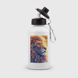 Бутылка спортивная Лев огненная грива