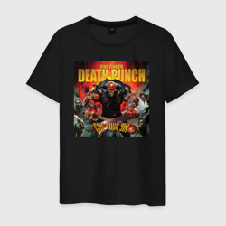 Мужская футболка хлопок Обложка альбома Got Your Six группы Five Finger Death Punch