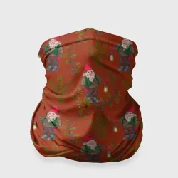Бандана-труба 3D Гном с фонариком