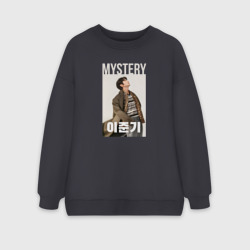 Женский свитшот oversize без начеса хлопок Flower of Evil: Mystery