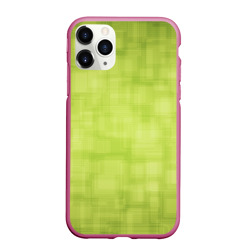 Чехол для iPhone 11 Pro Max матовый Green and square