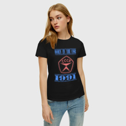 Женская футболка хлопок Рожден в СССР 1991 - фото 2