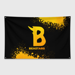 Флаг-баннер Beastars - gold gradient