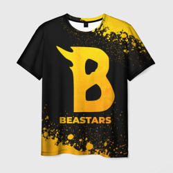 Beastars - gold gradient – Мужская футболка 3D с принтом купить со скидкой в -26%