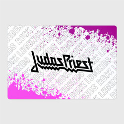 Магнитный плакат 3Х2 Judas Priest rock Legends: надпись и символ