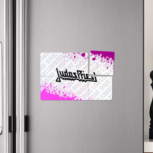 Магнитный плакат 3Х2 Judas Priest rock Legends: надпись и символ - фото 4