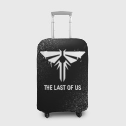 Чехол для чемодана 3D The Last Of Us glitch на темном фоне