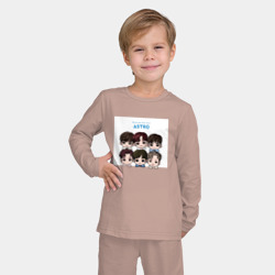 Детская пижама с лонгсливом хлопок Чиби Астро - фото 2