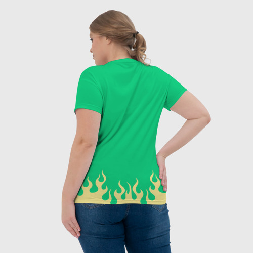 Женская футболка 3D Astro fire, цвет 3D печать - фото 7