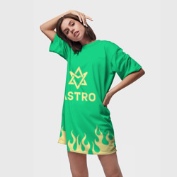 Платье-футболка 3D Astro fire - фото 2