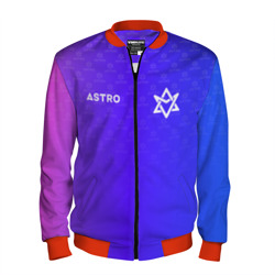 Мужской бомбер 3D Astro pattern