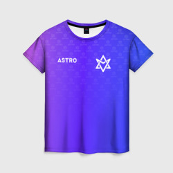 Женская футболка 3D Astro pattern