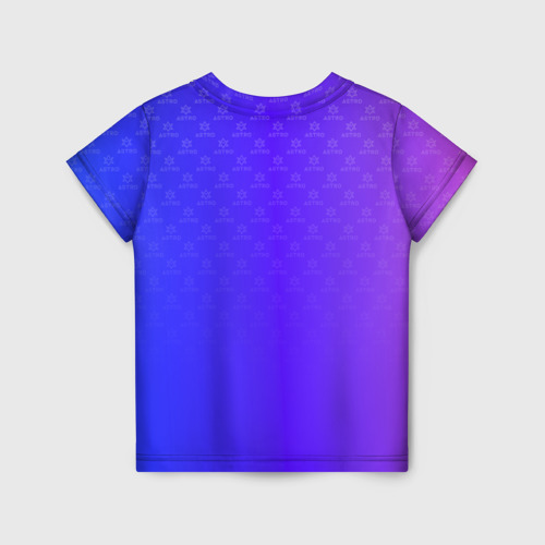 Детская футболка 3D Astro pattern, цвет 3D печать - фото 2