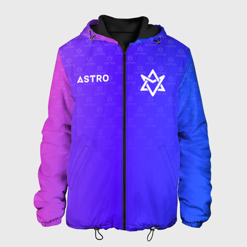 Мужская куртка 3D с принтом Astro pattern, вид спереди #2