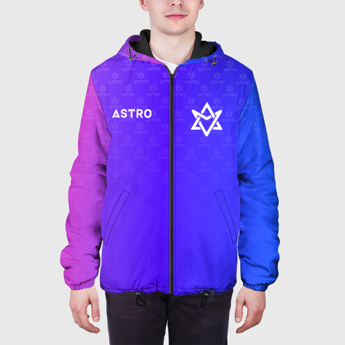Мужская куртка 3D с принтом Astro pattern, вид сбоку #3