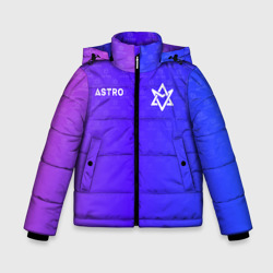 Зимняя куртка для мальчиков 3D Astro pattern