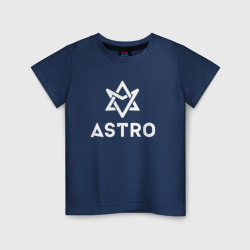 Детская футболка хлопок Astro logo