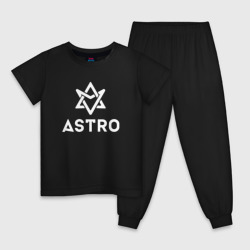 Детская пижама хлопок Astro logo