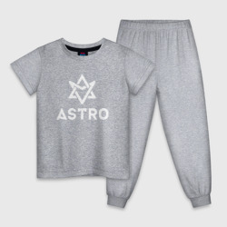 Детская пижама хлопок Astro logo