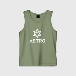 Детская майка хлопок Astro logo