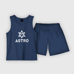 Детская пижама с шортами хлопок Astro logo