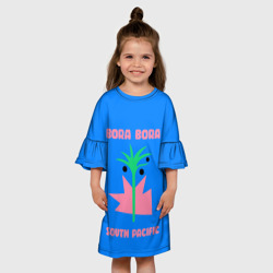 Детское платье 3D Бора-Бора - Тихий океан - фото 2